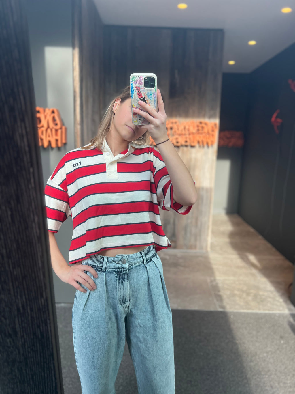 DENIM PLEAT