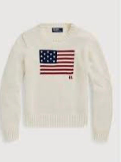 Trui vlag cream