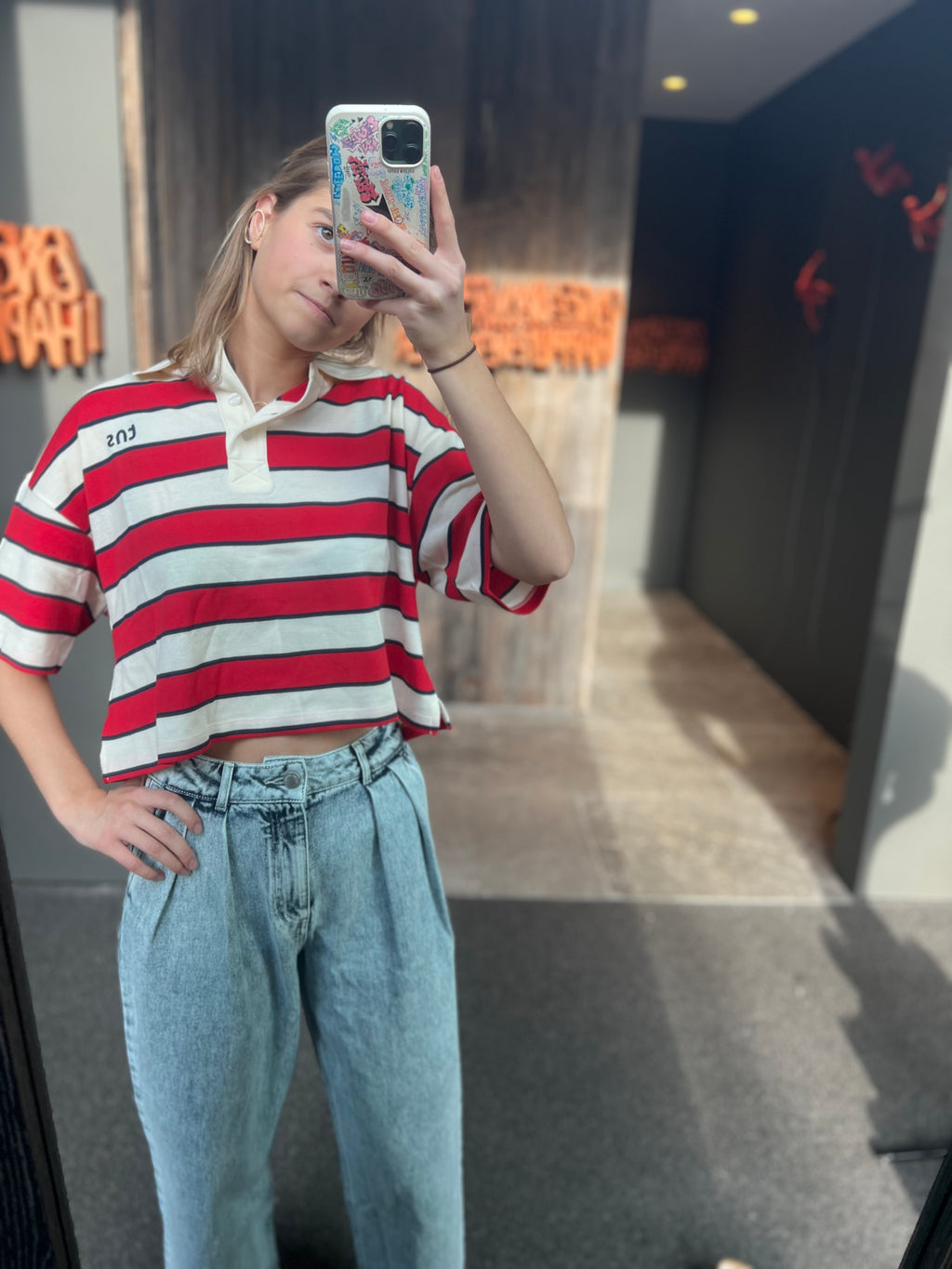 DENIM PLEAT