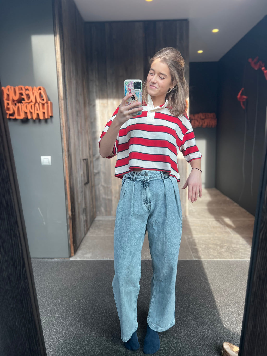 DENIM PLEAT
