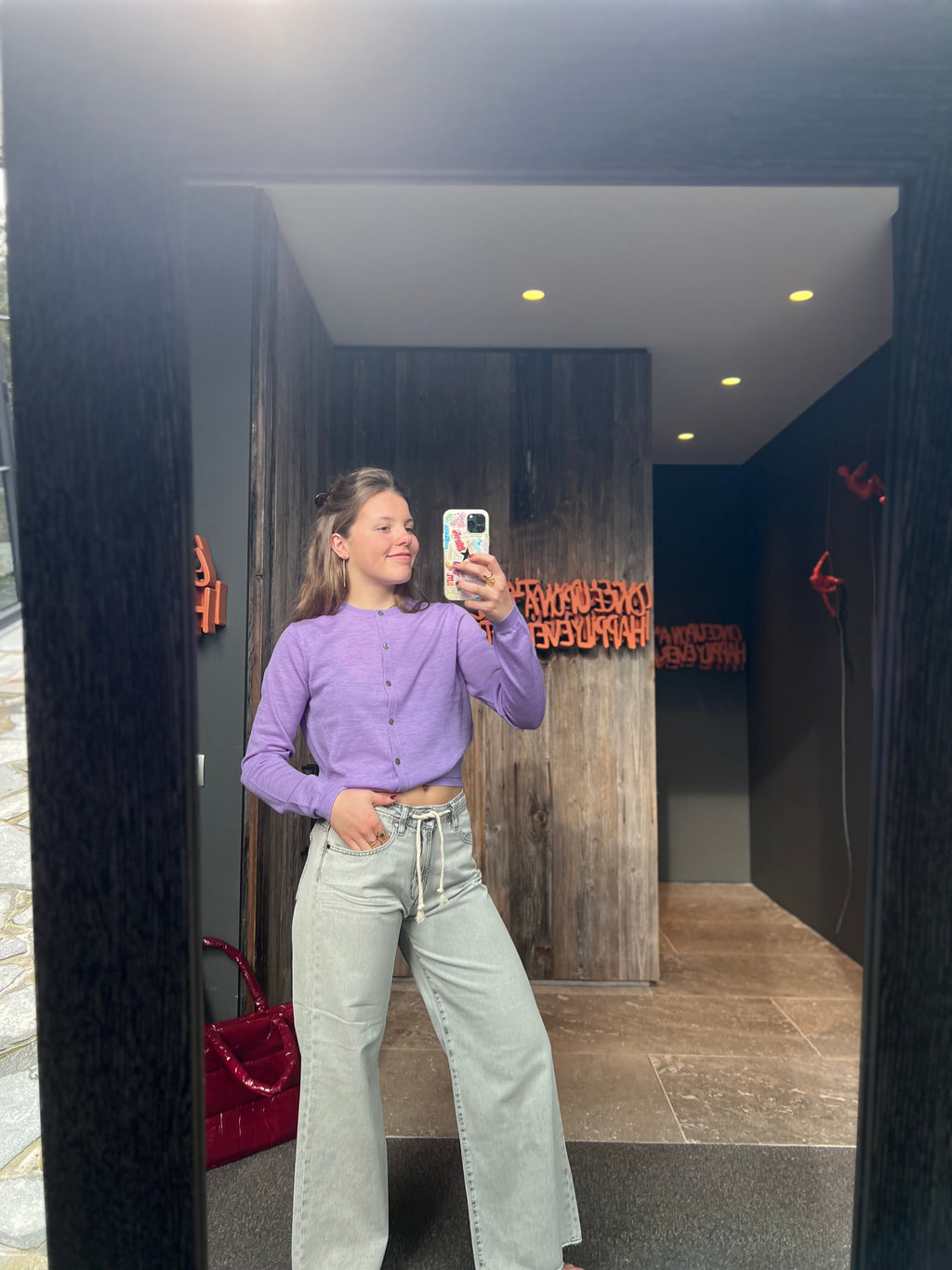 Grey denim