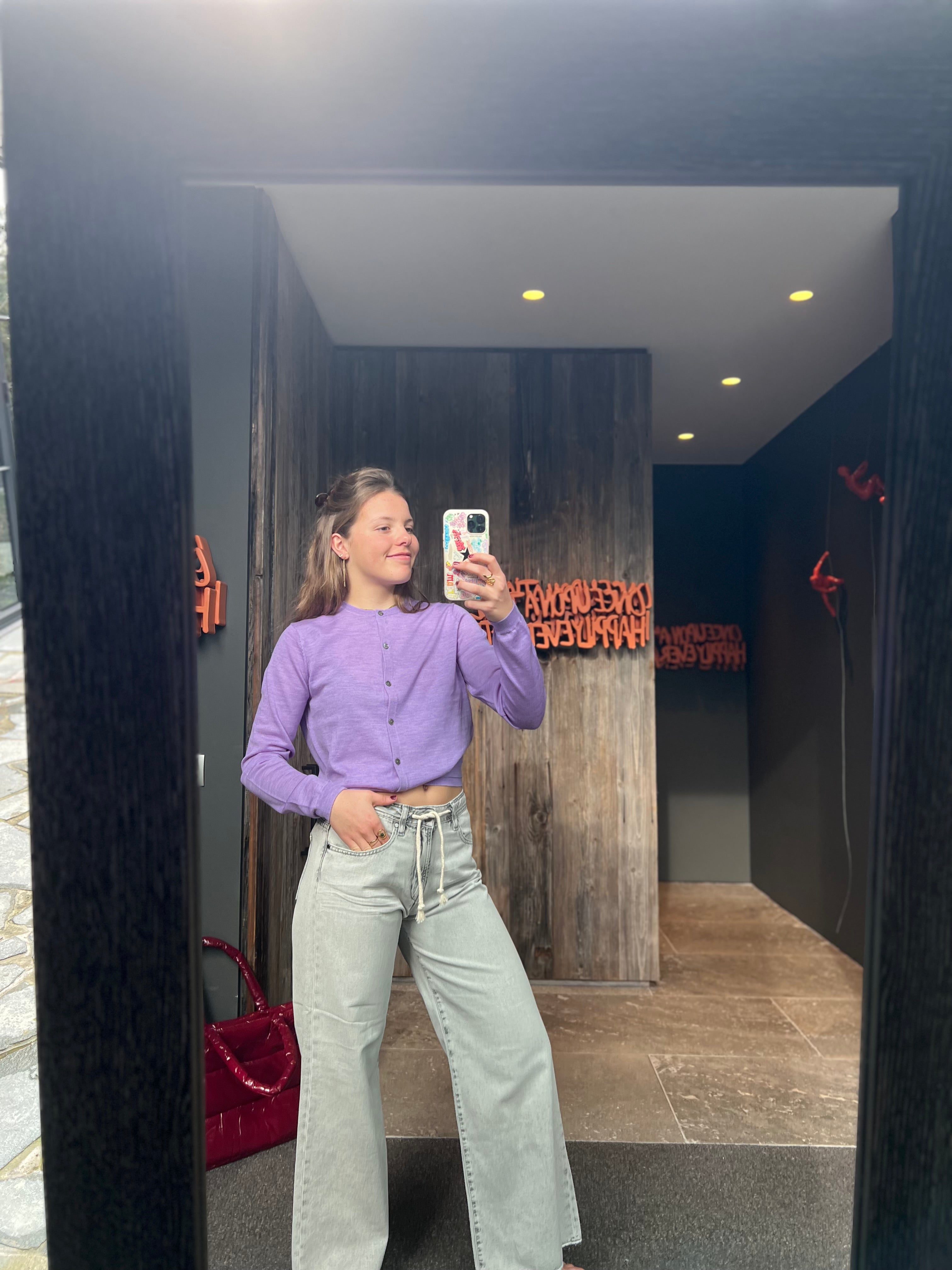 Grey denim
