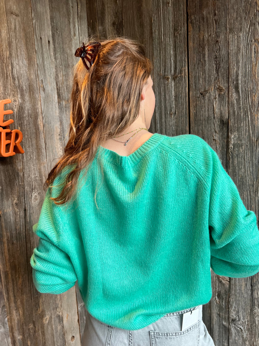 Knitwear green