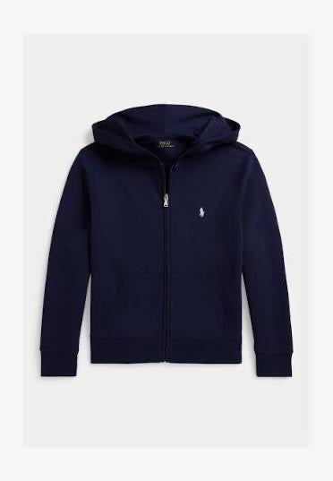 Hoodie rits navy