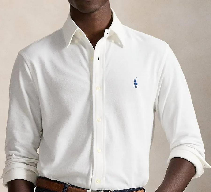 Polo Hemd wit