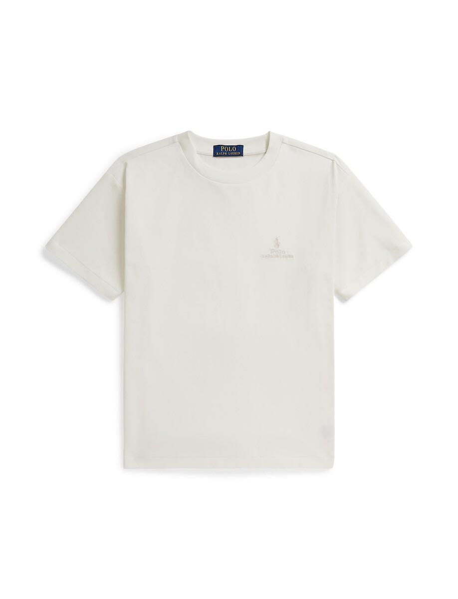 T shirt wit logo wit